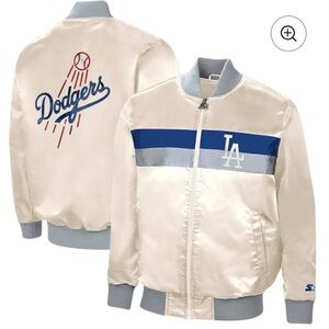 STARTER off White and Blue LA Jacket